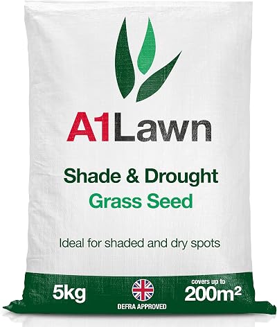 A1Lawn A1 Lawn Shade & Drought Tolerant Grass Seed 5kg UK Harvested