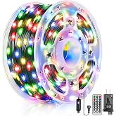 200 LED 66FT Christmas Lights IP67 Waterproof String Lights, Multicolor | with Remote, 13 Modes, 4/6/8H Timer, 4-Level Dimming and Memory for Christmas Tree, Bedroom, Patio and Holiday Decor