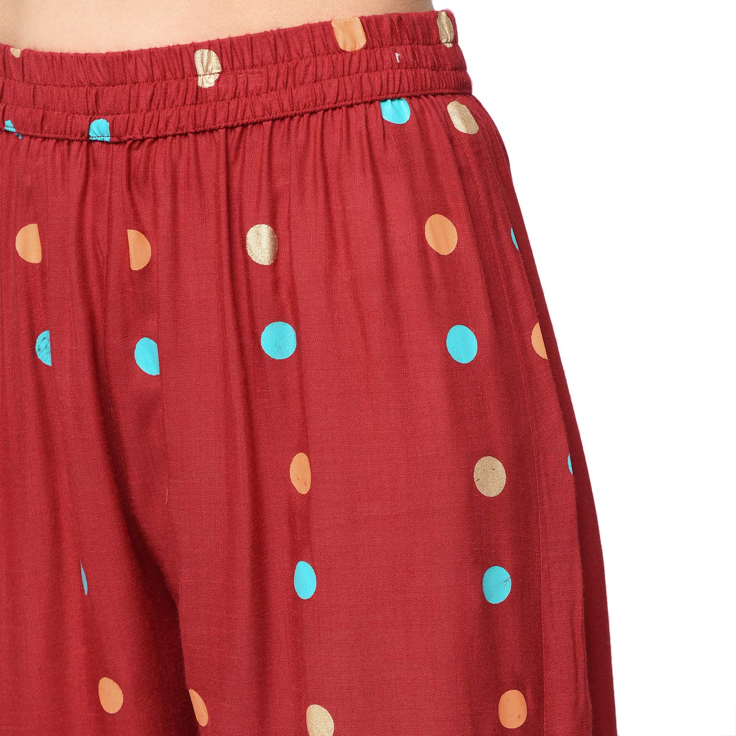 rajmandirfabrics women's rayon kurta with palazzo set