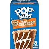 Pop-Tarts Toaster Pastries, Breakfast Foods, Kids Snacks, Frosted Chocolate Chip Cookie Dough (8 Pop-Tarts)