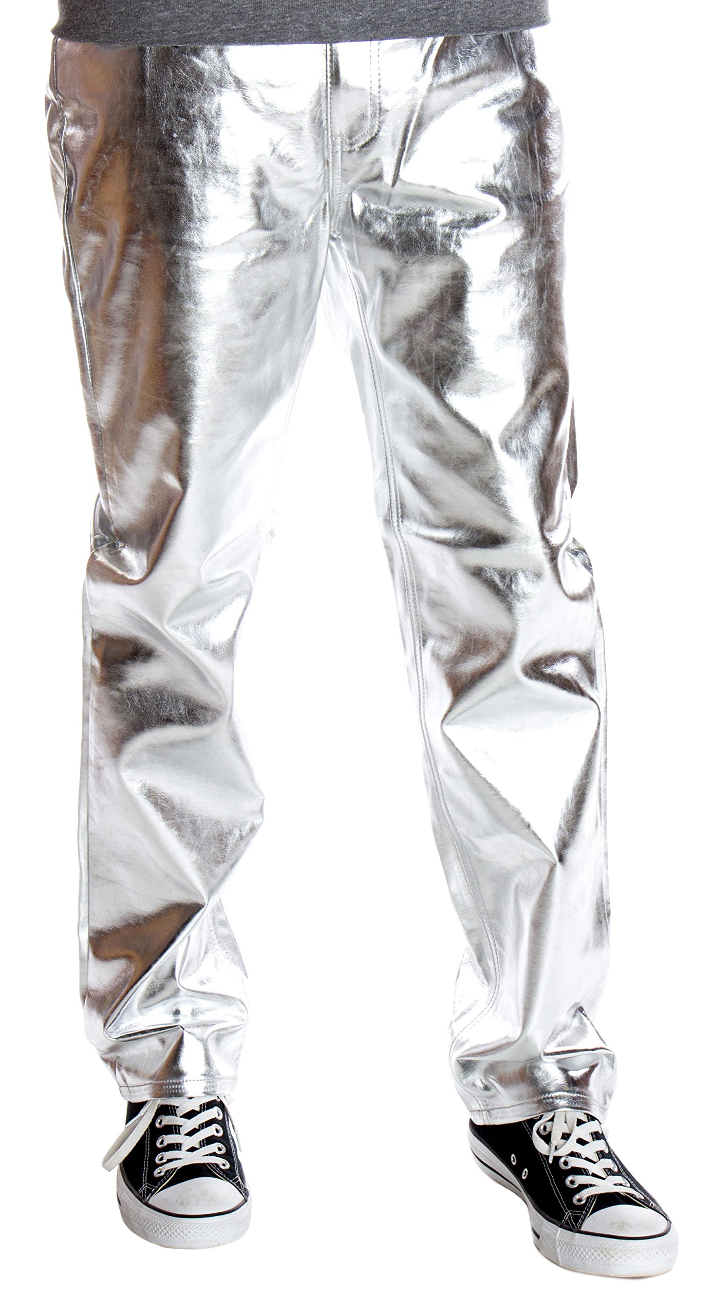 Ragstock Men's Metallic Shiny Jeans Buy Online in United Arab Emirates