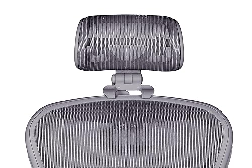 Engineered Now The Original Headrest for The Herman Miller Aeron Chair (H3  for Remastered, Carbon) in Kuwait Whizz Home Office Desk Chairs