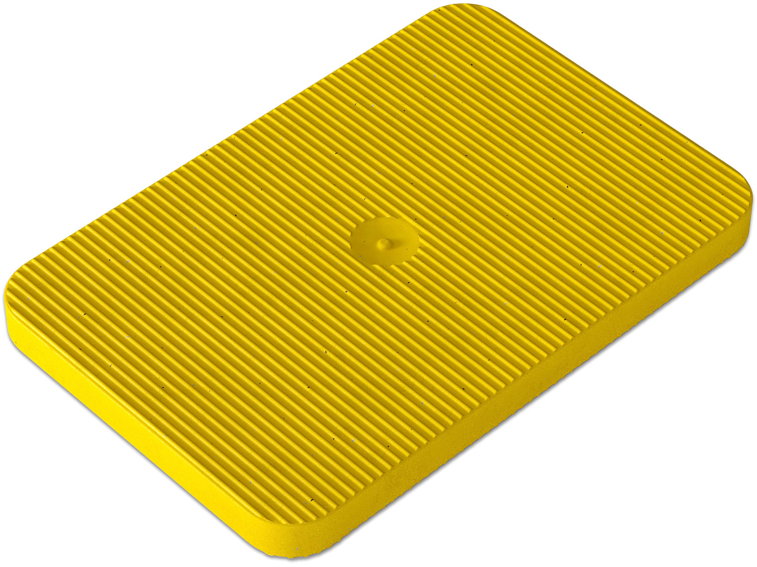 INNONEXXT Premium Yellow Plastic Packers - 4 mm, 40x60 mm, 250 pcs - Load up to 5 t | Shims, Spacers, Glazing Blocks, Plastic Plates, Shim Blocks | Made in Germany