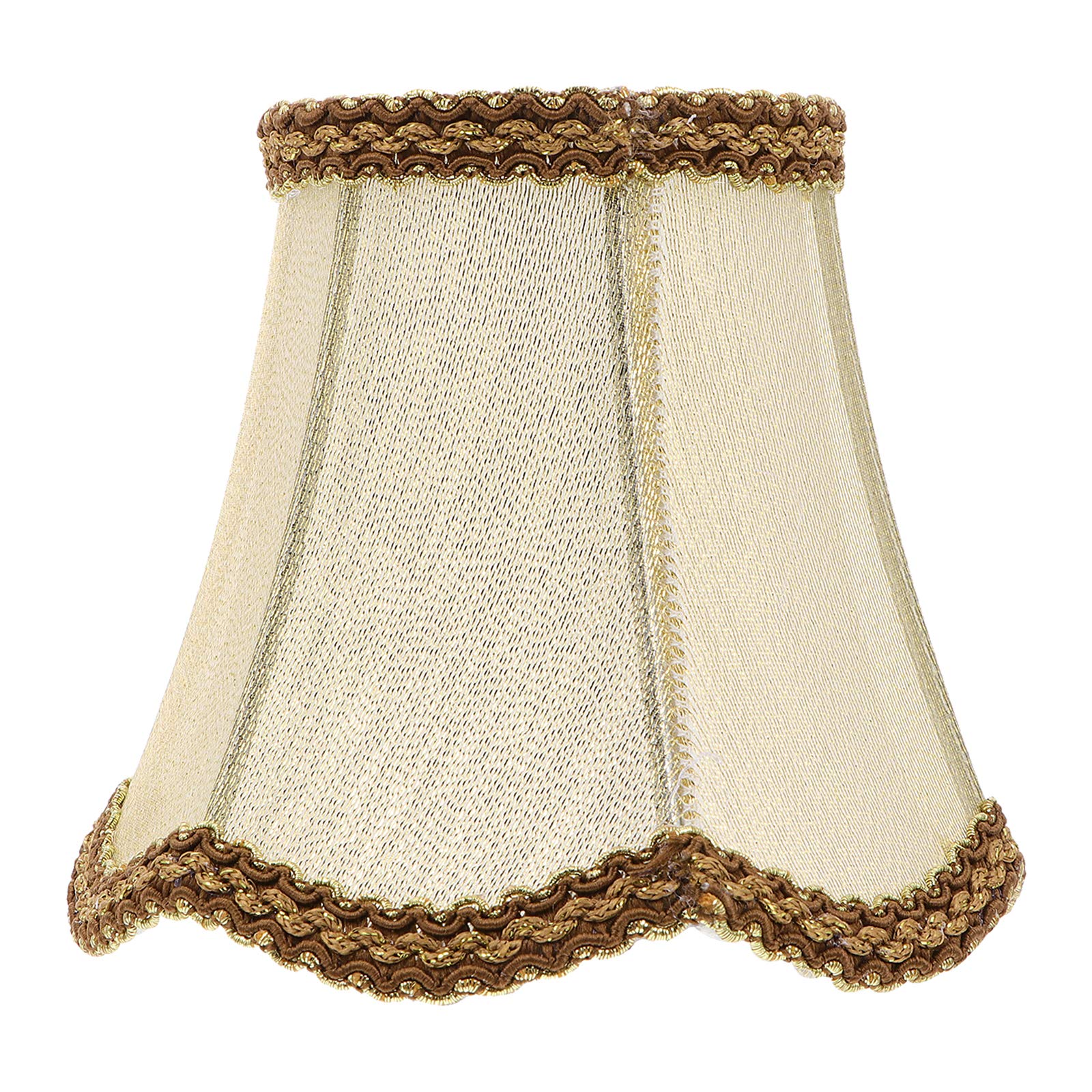 Cabilock Vintage Decor Vintage Decor Lamp Shade for Table Lamps Floor Light Replacement Waterproof Fabric Cloth Light Protective Cover Golden Desk Topper Desk Topper