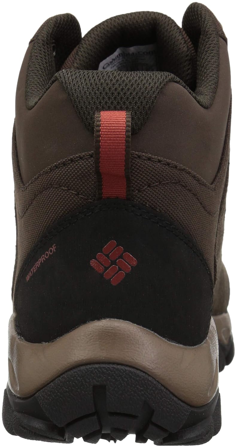 columbia men's buxton peak mid waterproof hiking boot