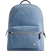 Coach Men's Charter Backpack in Denim, Indigo Denim