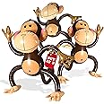 Botabee Inflatable Monkeys (Set of 3) - 27" Playful Jungle Party Decor for Kids Birthdays & Themed Events - Durable & Easy to Hang, Flying Monkey Toy