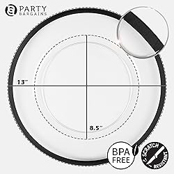 PARTY BARGAINS 13-Inch Charger Plates - 16