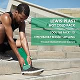 Lewis-Plast Premium Hot & Cold Gel Pack with Sleeve – Reusable Ice Heat Wrap view 7