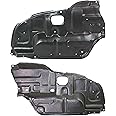 Garage-Pro Engine Splash Shield SET Compatible with 2002-2006 Toyota Camry Driver and Passenger Side