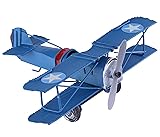 Vintage Retro Wrought Metal Iron Biplane Plane