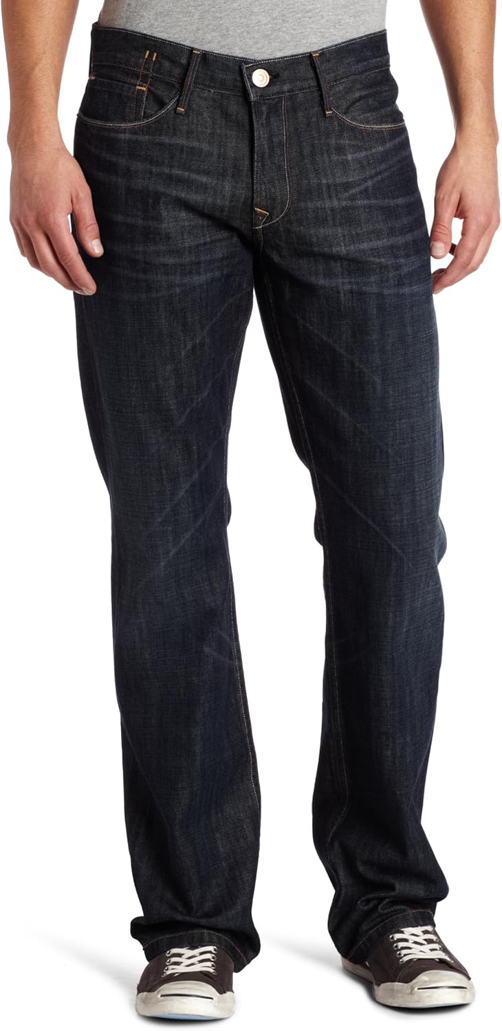 Earnest Sewn Men's Hutch Jean, Maz Dark, 38 at Amazon Men’s Clothing