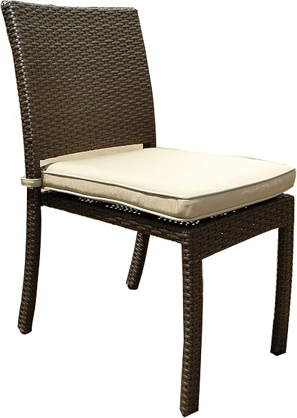 Amazon Com American Patio Rectangular Armless Dining Chair All