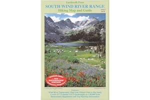 Southern Wind River Range Hikng Map