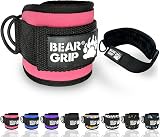 BEAR GRIP Ankle Straps for Cables with Fleece Design Adjustable Neoprene