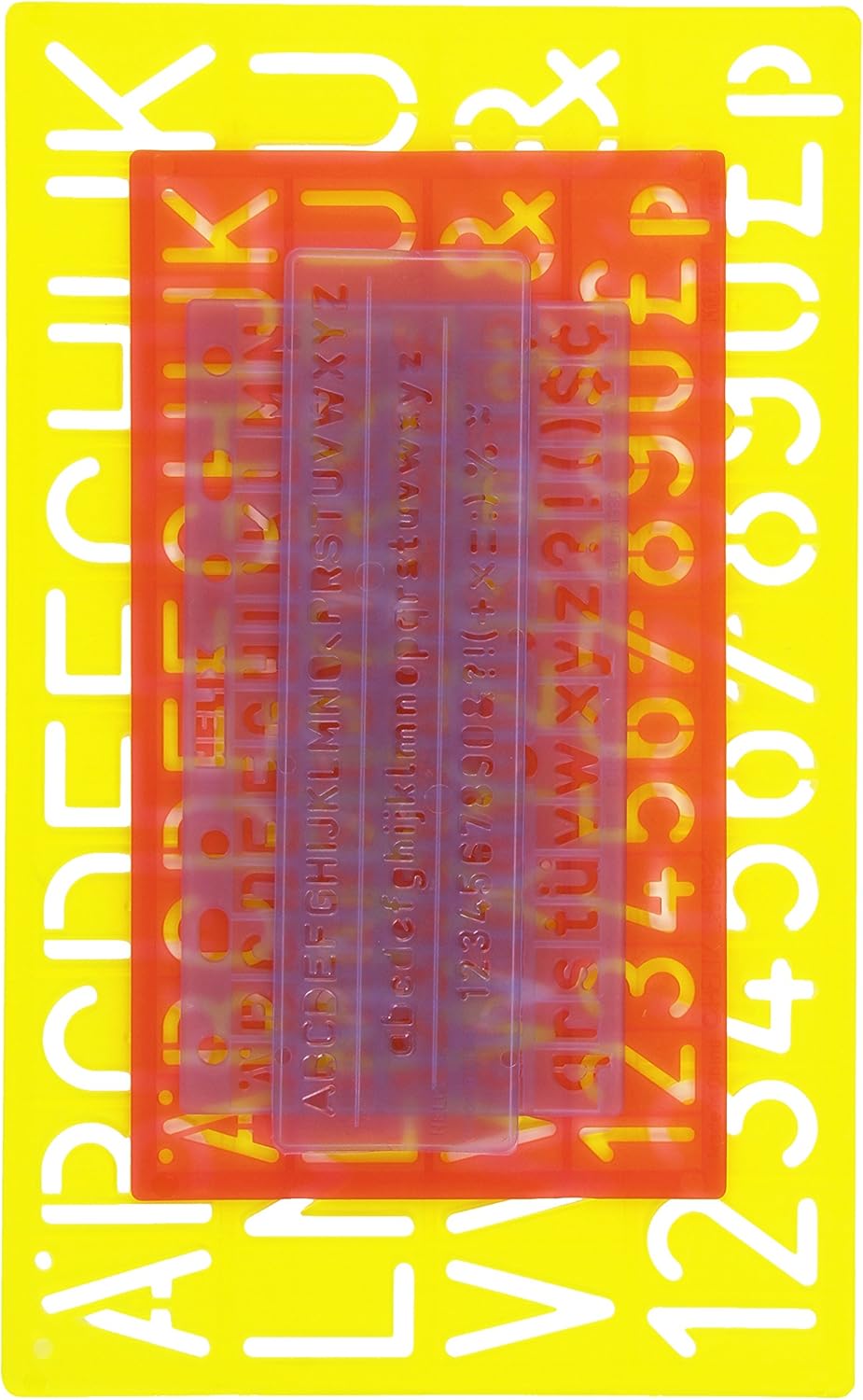 Helix H08401 Four Piece Stencil Set (5mm 10mm 20mm 30mm) Multicolor