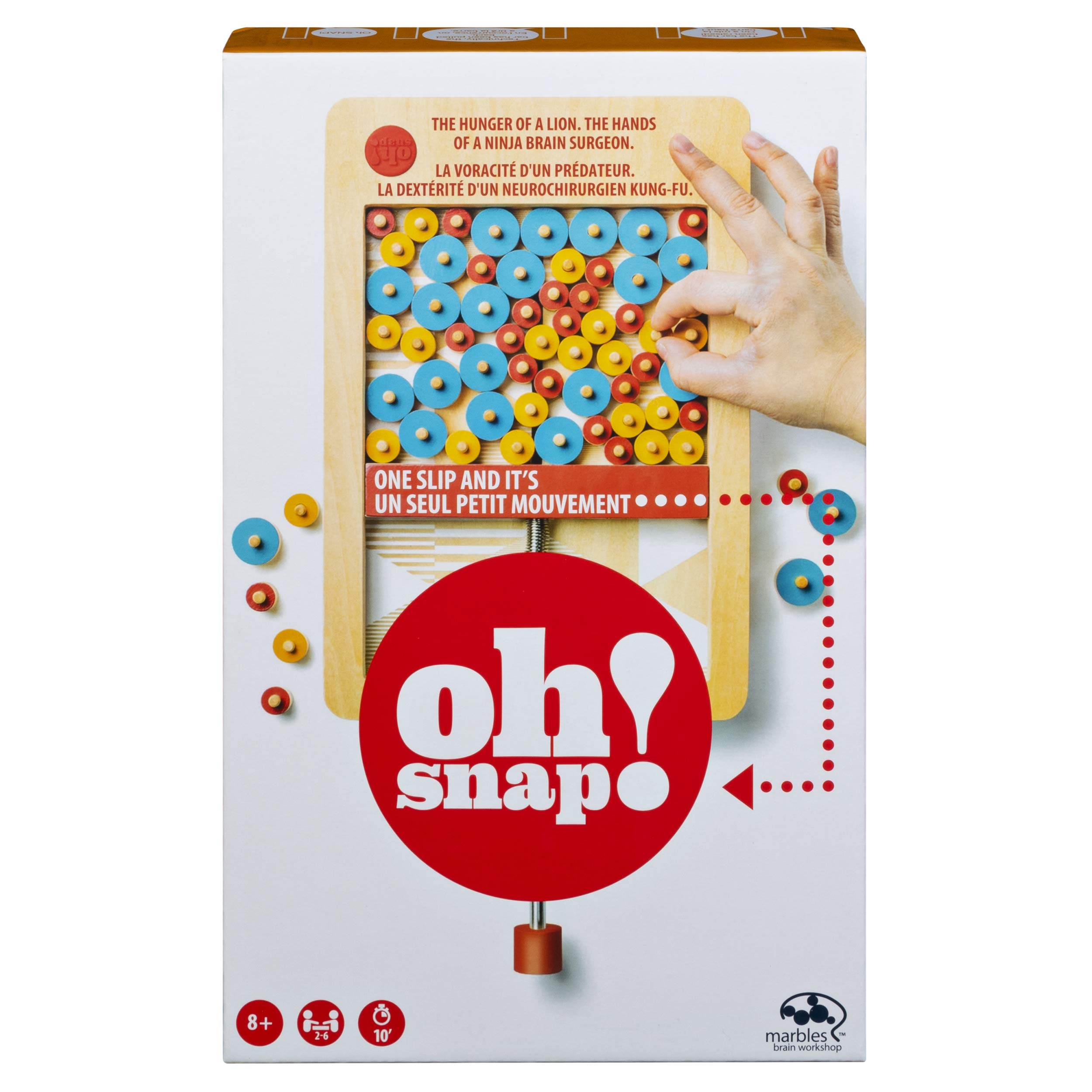Marbles Oh Snap – Family Board Game Multicolor 6044864  | amzdealz