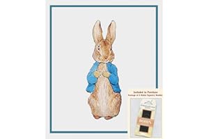 ORENCO ORIGINALS Beatrix Potter Peter Rabbit Counted Cross Stitch Pattern with Needles