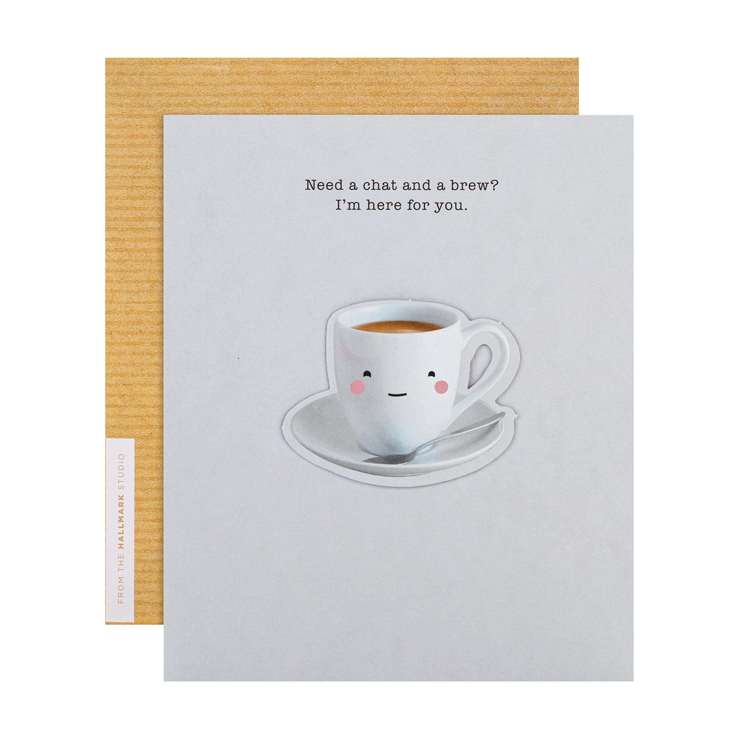 Hallmark Support Card - Cute Cup of Tea design