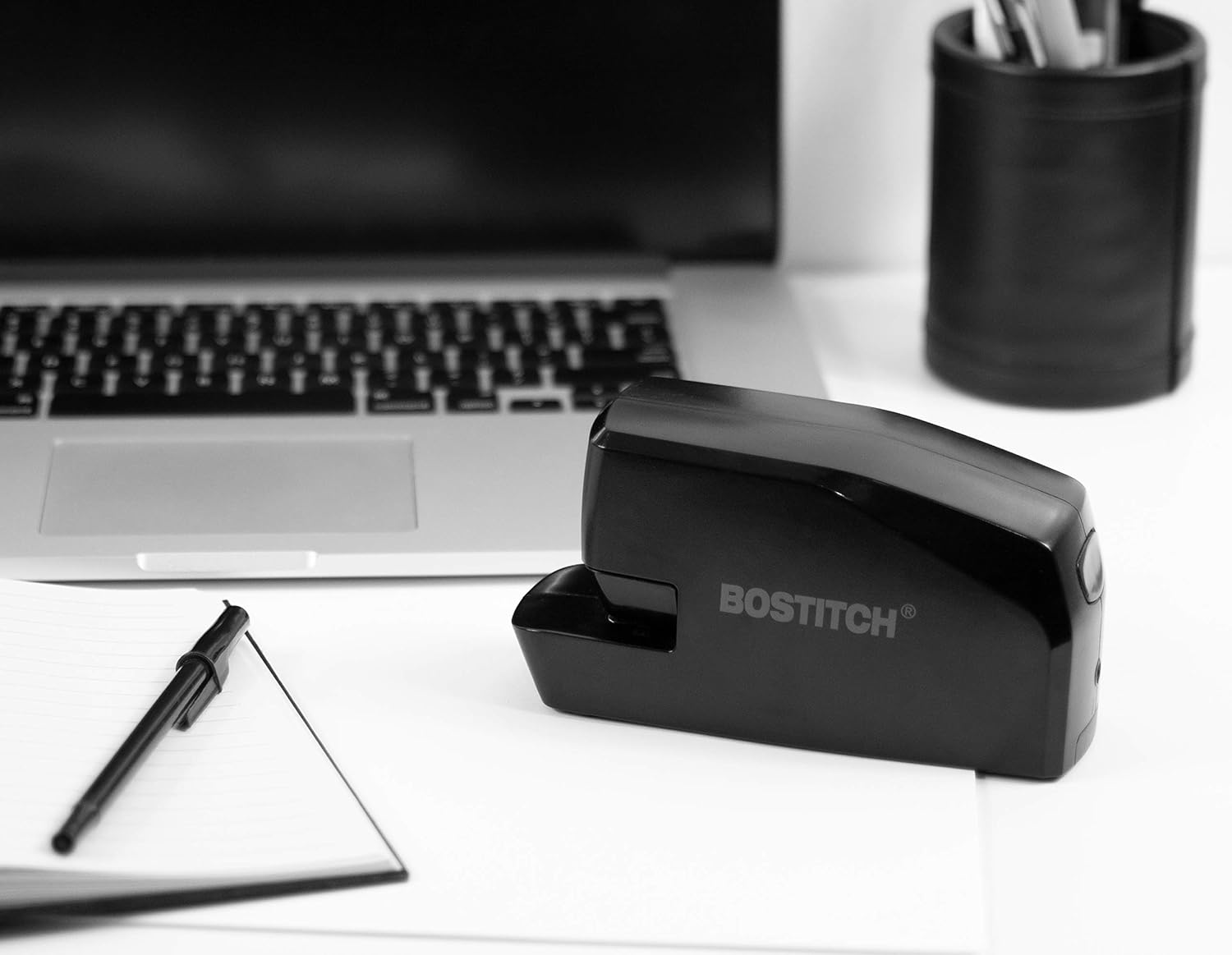 Bostitch Office Portable Electric Stapler, 20 Sheets, AC or Battery Powered, Black (MDS20-BLK) : Office Products