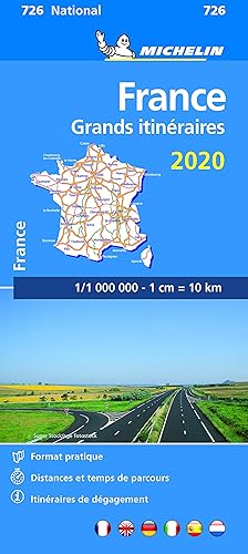 Download Carte France Grands Itinéraires Michelin 2019 PDF