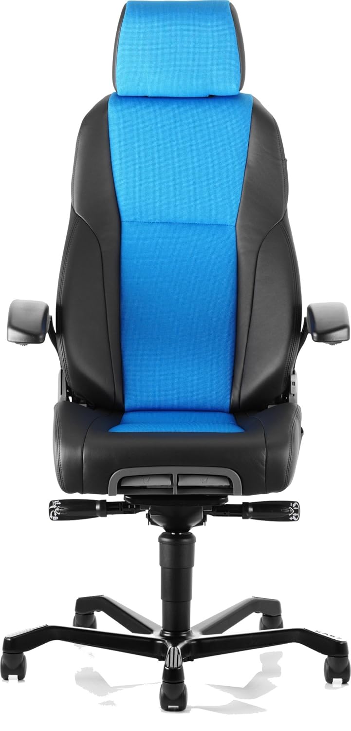 24/7 KAB K4 Premium chair part leather/part fabric (Martinique) Amazon