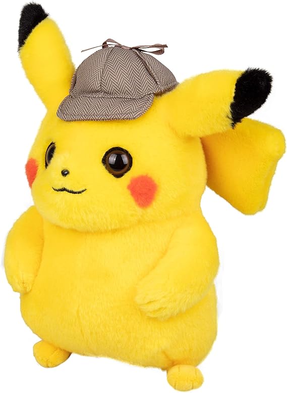 Pokémon Detective Pikachu Plush Stuffed Animal Toy 8 Ages 2