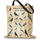 Animal Lover Gifts for Women Canvas Tote Bag Aesthetic Tote Bags Cute Reusable Shopping Grocery Bags