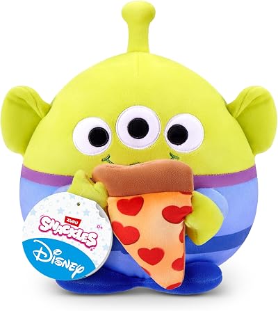 Snackles Disney Pixar Toy Story Alien & Pizza 8" Plush by ZURU