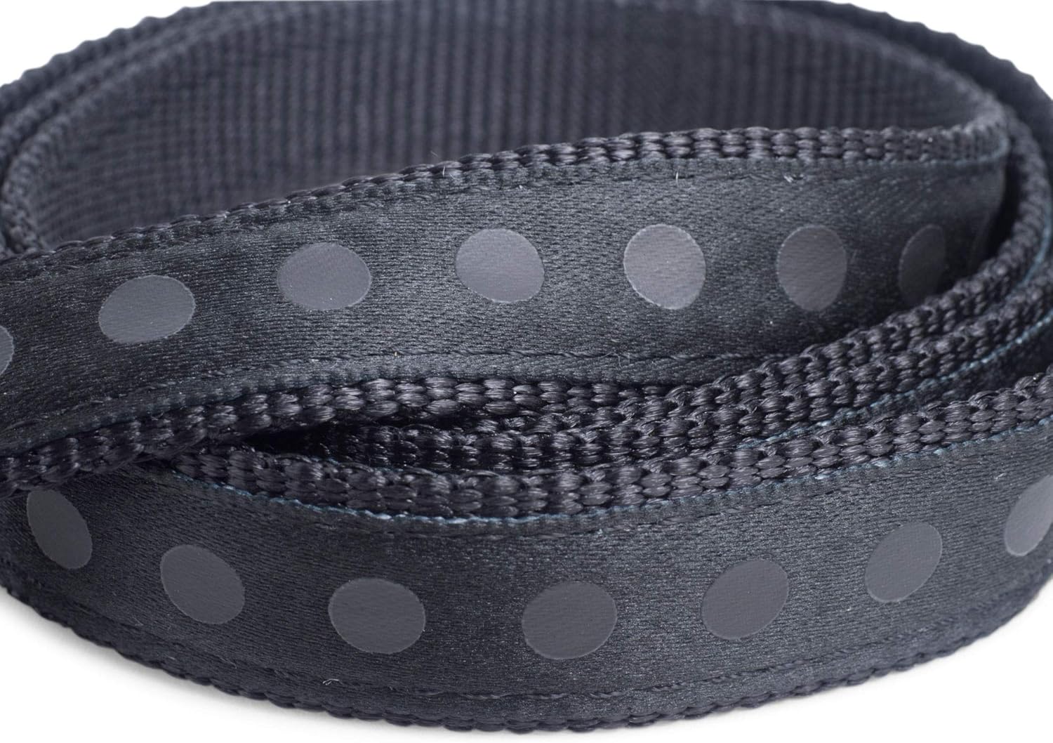 Petface Steel Tonal Dots Print Dog Lead, Medium, Grey - Image 5