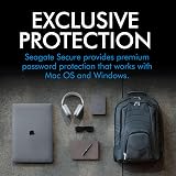 LaCie 2TB Portable External Hard Drive Space Grey Rescue Data Recovery Included view 4