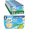 Dole Fruit Bowls No Sugar Added Snacks, Diced Pears 4oz 24 Cups, Gluten & Dairy Free, Bulk Lunch Snacks for Kids & Adults