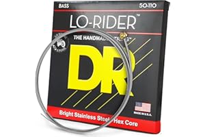 DR Strings Lo-Rider - Stainless Steel Hex Core Bass 50-110 (EH-50)