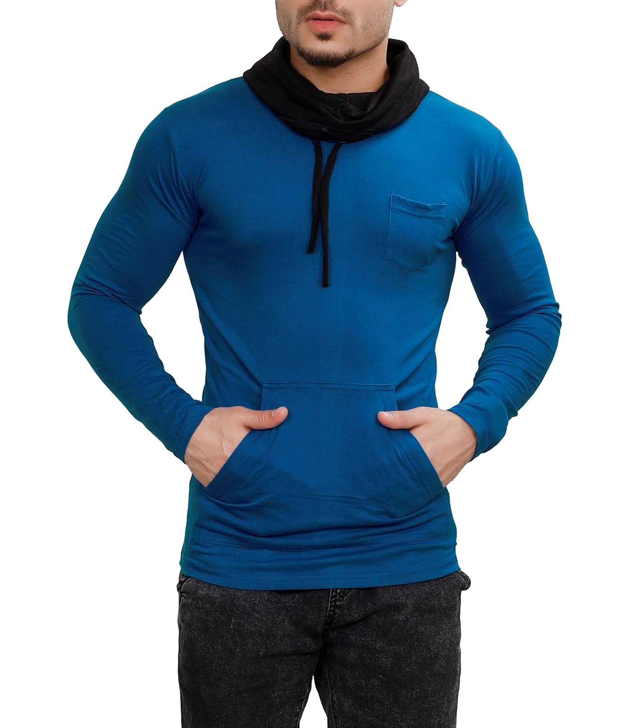 Buy tees collection Men's Cotton Full Sleeve Hooded TShirt at Amazon.in