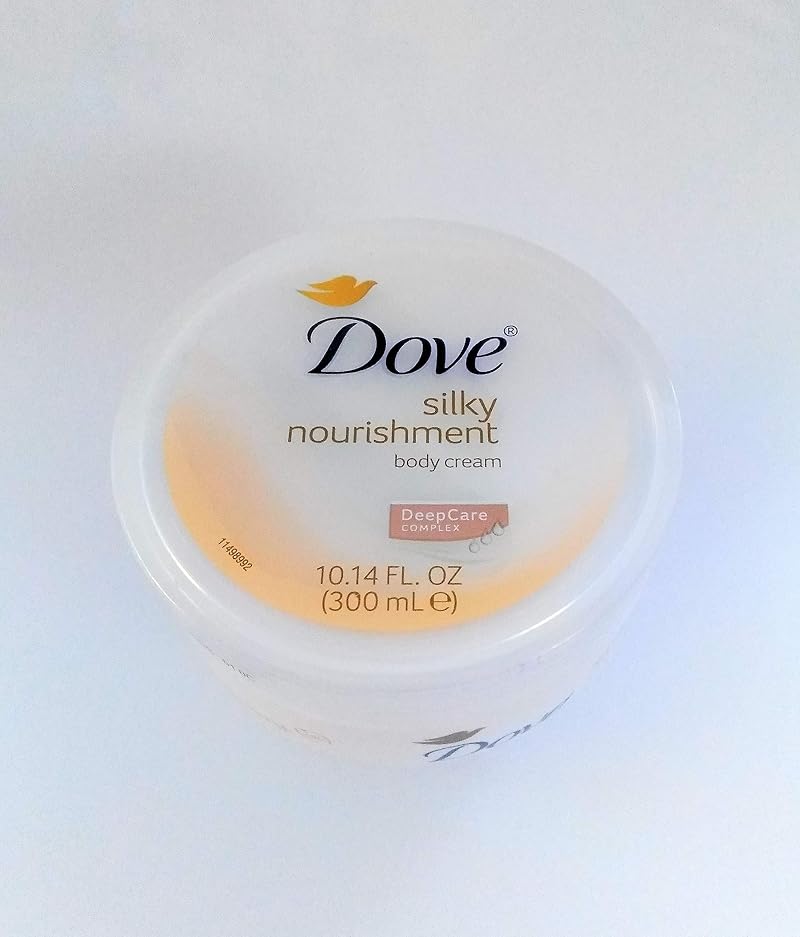 Dove Silky Nourishment Body Cream 10.1 Oz 300 Ml Skin Moisturizer by Dove