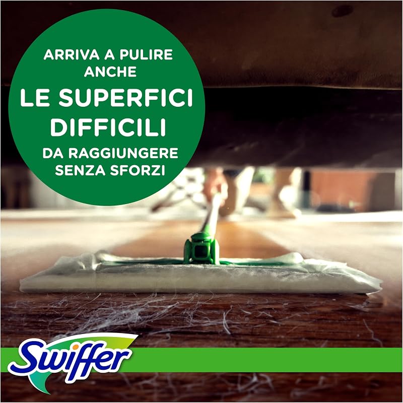 Dry, Ricarica Microfibra Catturapolvere, 90 Panni + 3 Lavapavimenti — foto 5 di 6