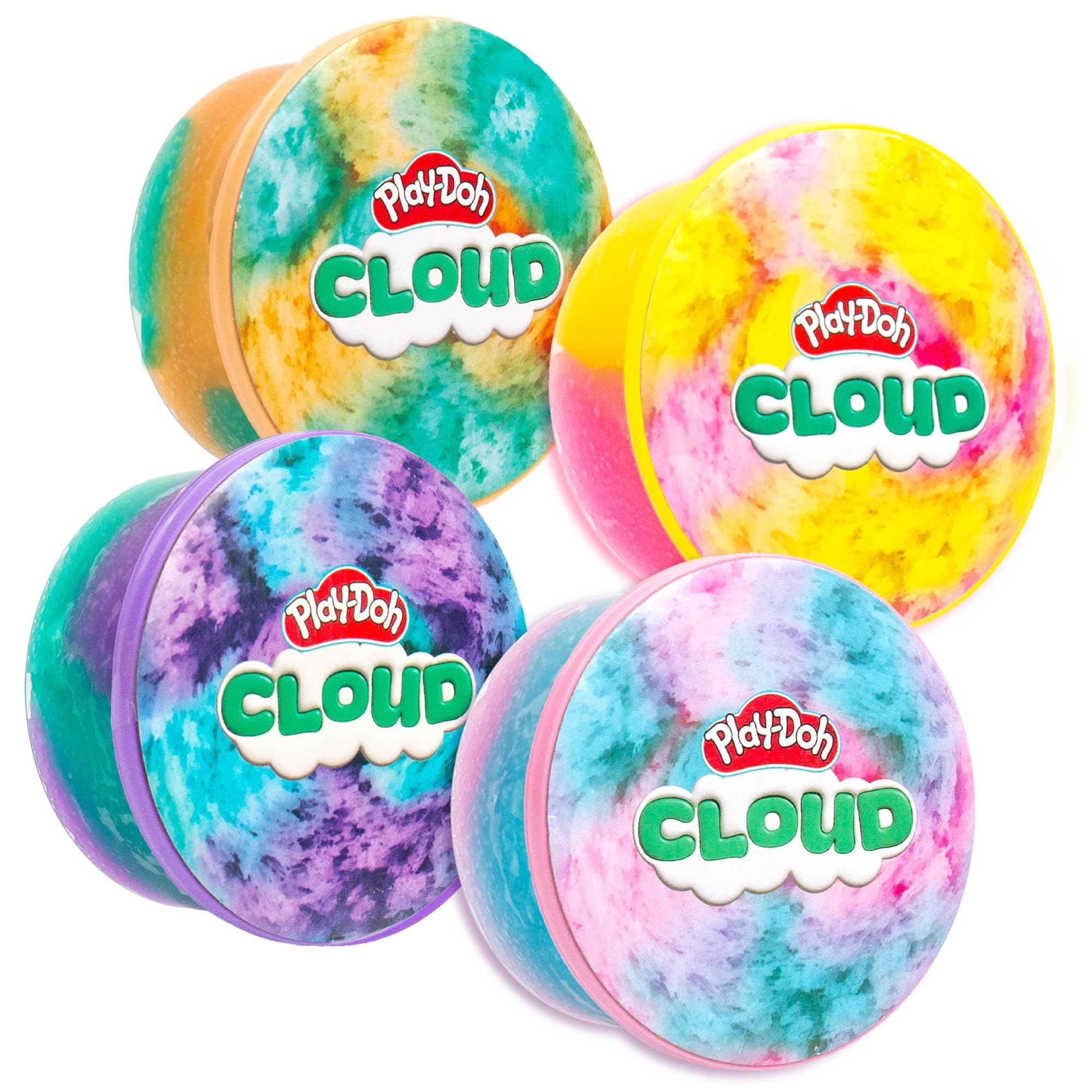 Photo 1 of Play-Doh Scented Cloud, 4-Piece Bundle Pack, Play Doh Kit, Popular Kids Toys, Party Favors for Ages 8-12, Playdoh Compound & Bulk Packs, Kids Gifts 8-12