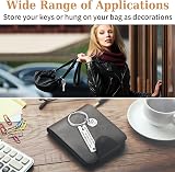 Zuimei 36 Pcs Thank You Keyrings with Cards Organza Bags Appreciation Gifts view 3
