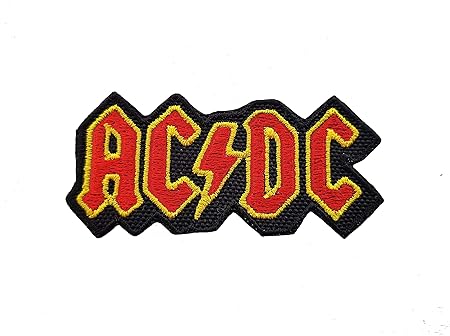 Coolpart Acdc Ac Dc Music Band Logo Patch Rock Heavy Metal Punk Music Band Logo Patch Sew Iron On Embroidered Badge Sign Costume Gift Perfect Patches Amazon Co Uk Kitchen Home