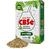 CBS&eacute; Yerba Mate Hierbas Serranas &ndash; 500 g (1.1 lb) Loose Leaf Yerba Mate Tea with Mountain Herbs, Naturally Caffeinated, Gluten-Free.