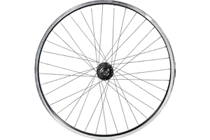 HH HILAND Hiland 26" 27.5" 29" x 1.75" Alloy Bike Rim for 1.75 to 2.215 Inch Tire, Front & Back MTB Wheelset for Dis Brake with 7 Speed Freewheel, Bolt On Axle, Bicycle Accessories for Adult Bikes