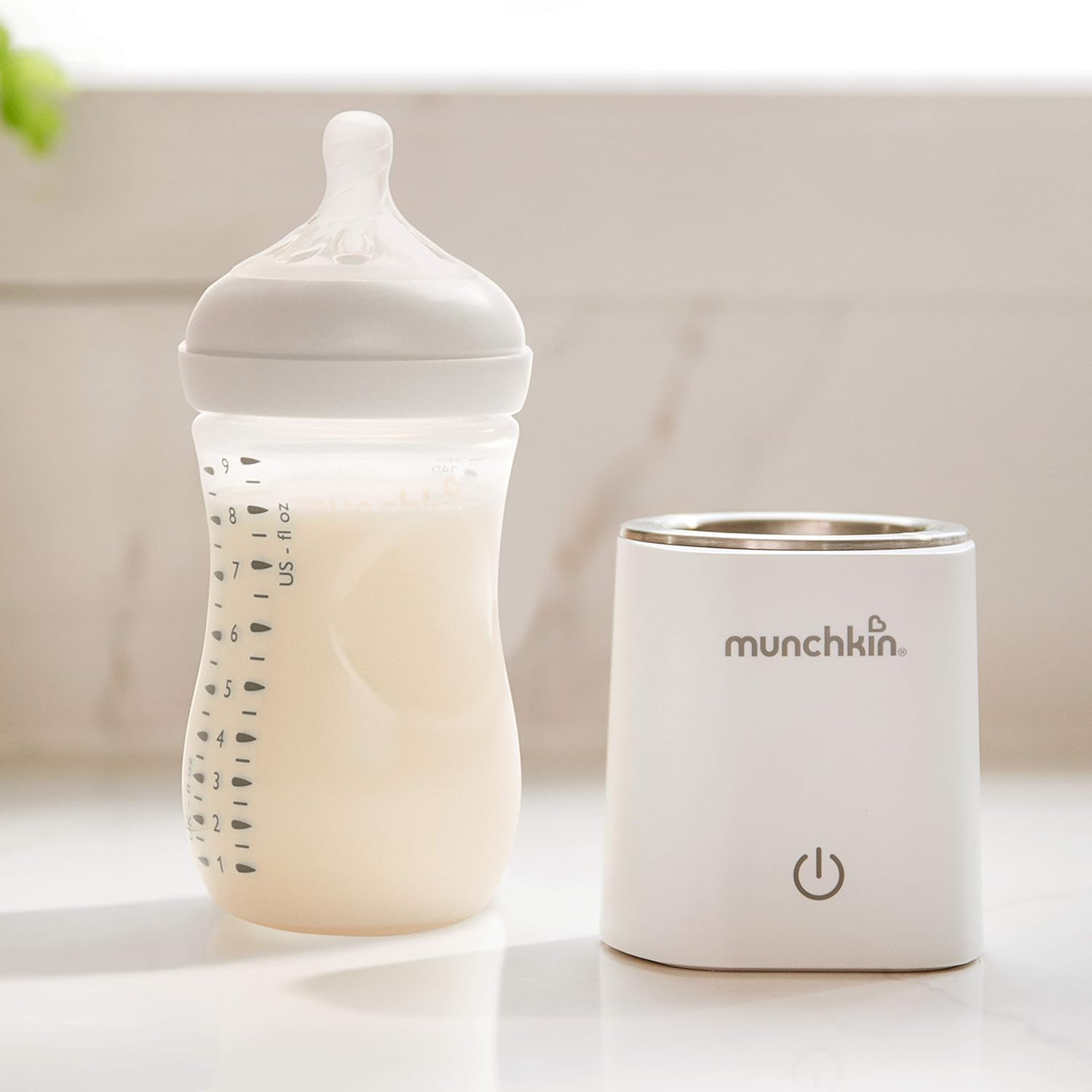 New Munchkin 98° Digital Bottle Warmer – Perfect Temperature, Every Time : Baby