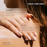 Advanced Clinicals Vitamin C Cream 16oz Brightening Anti Aging Face Body view 7