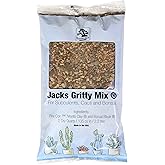 Bonsai Jack Succulent, Cactus and Bonsai Soil - Jacks Gritty Mix - 2 Quarts – Fast Draining – Fight Root Rot – Optimized pH
