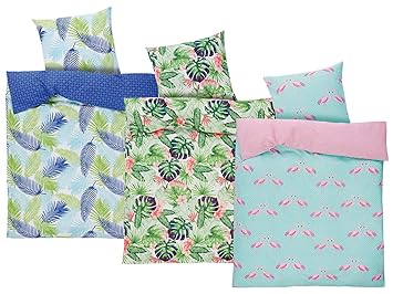 Meradiso Renforce Wende Bettwäsche (Grün 135x200)