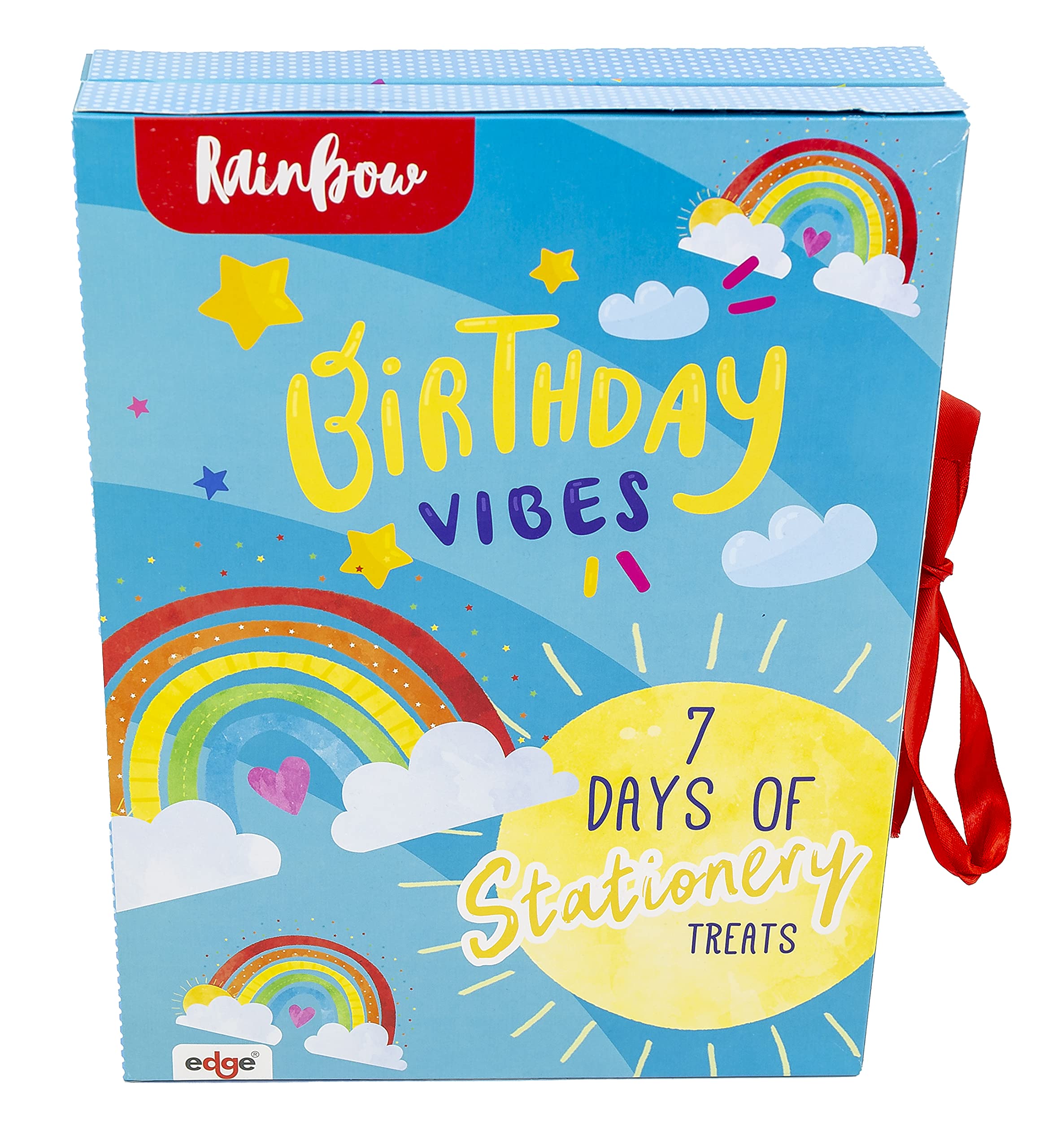 A* Stationery - Count Down to Birthday - 7 Days of Stationery Countdown Calendar - Great Pre Birthday Gift for Kids & Teens - Perfect As A Gift for Girls or Boys