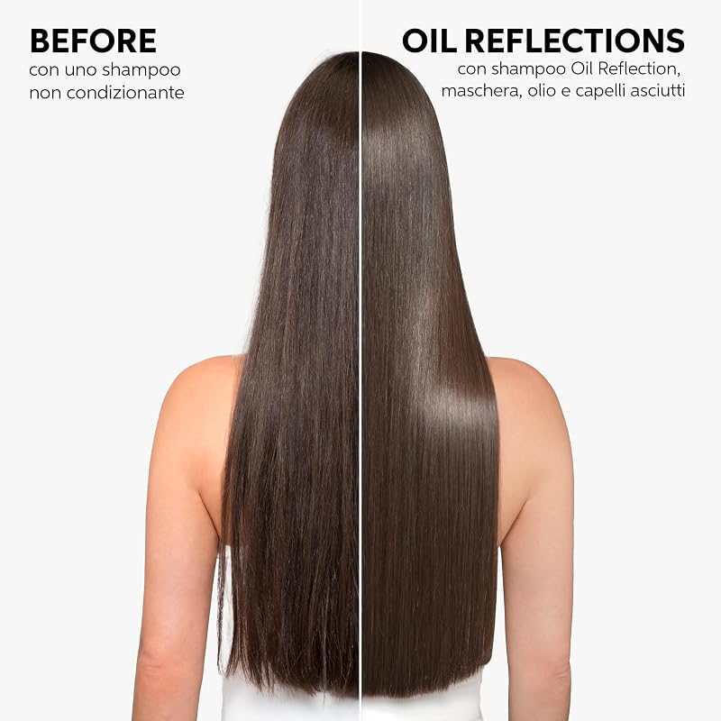 Professionals OIL REFLECTIONS Luminous Reveal Shampoo - Shampoo Idratante e Detergente - Per morbidezza e lucentezza a lunga durata, 250 ml