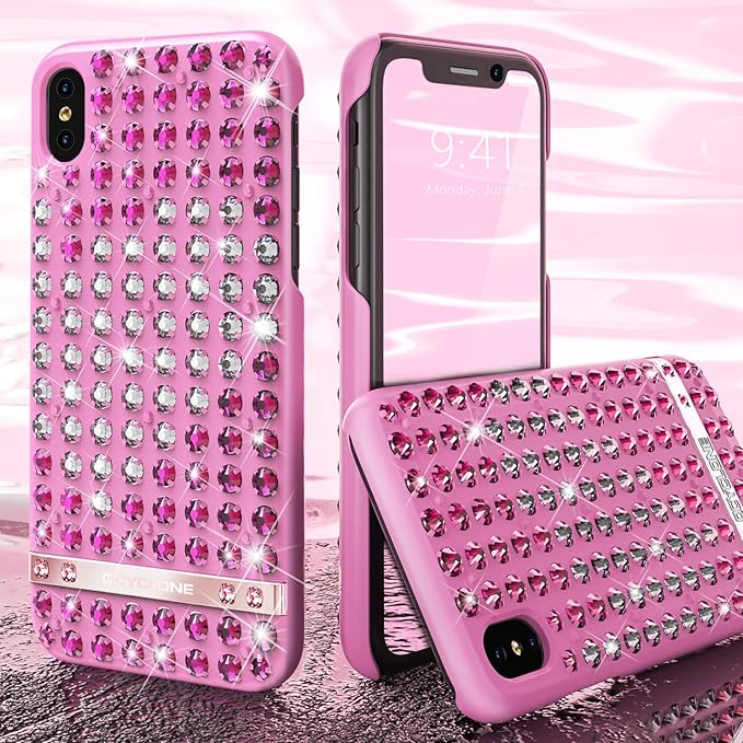 OCYCLONE [HeartLove Series] iPhone Xs Max Case for Girls