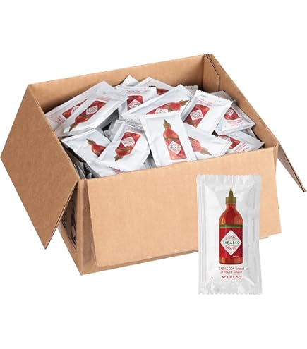 Amazon.com : Grab N Go Huy Fong Sriracha Hot Chili Sauce Packets