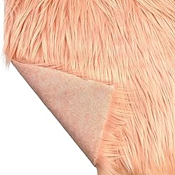 Ice Fabrics Faux Fur Fabric Squares - 10x10 Inches